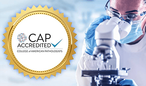 CAP accreditation main page