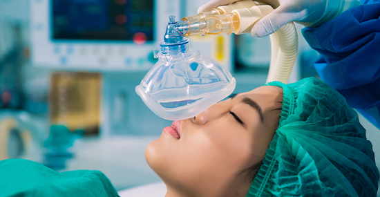 Anesthesia Patient undergoing anesthesia