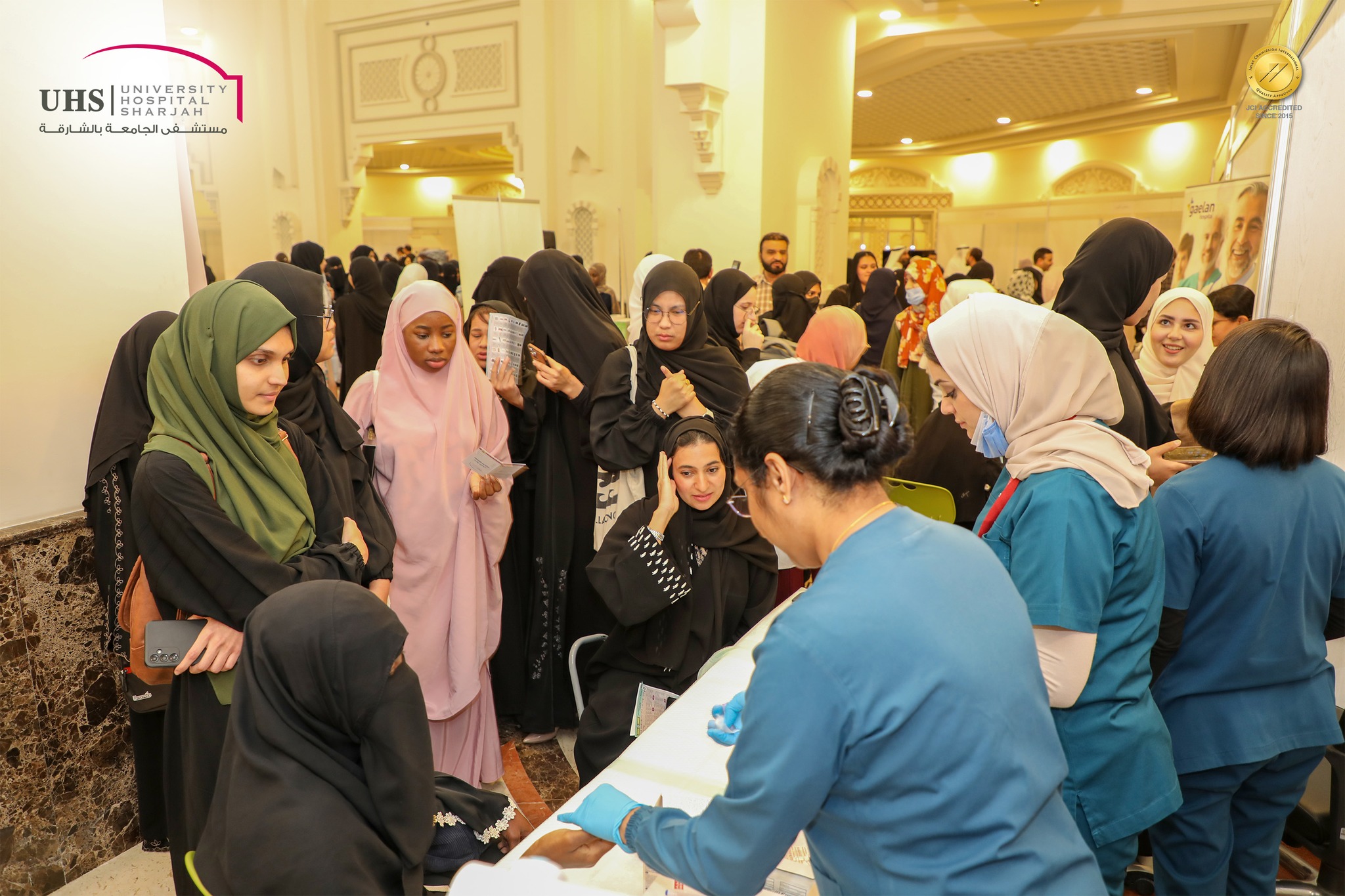"Health is Happiness Exhibition" at Al Qasimia University