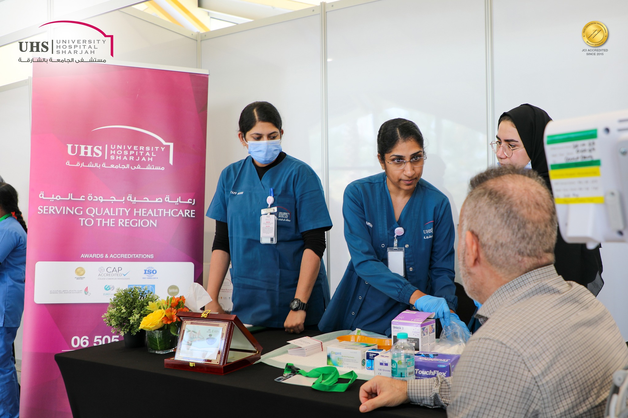 The annual Health, Community, and Environmental Awareness Exhibition at UOS