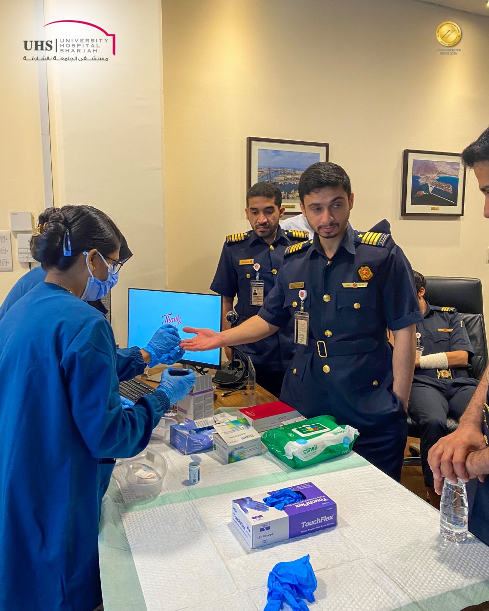 Health Event at the Sharjah Customs
