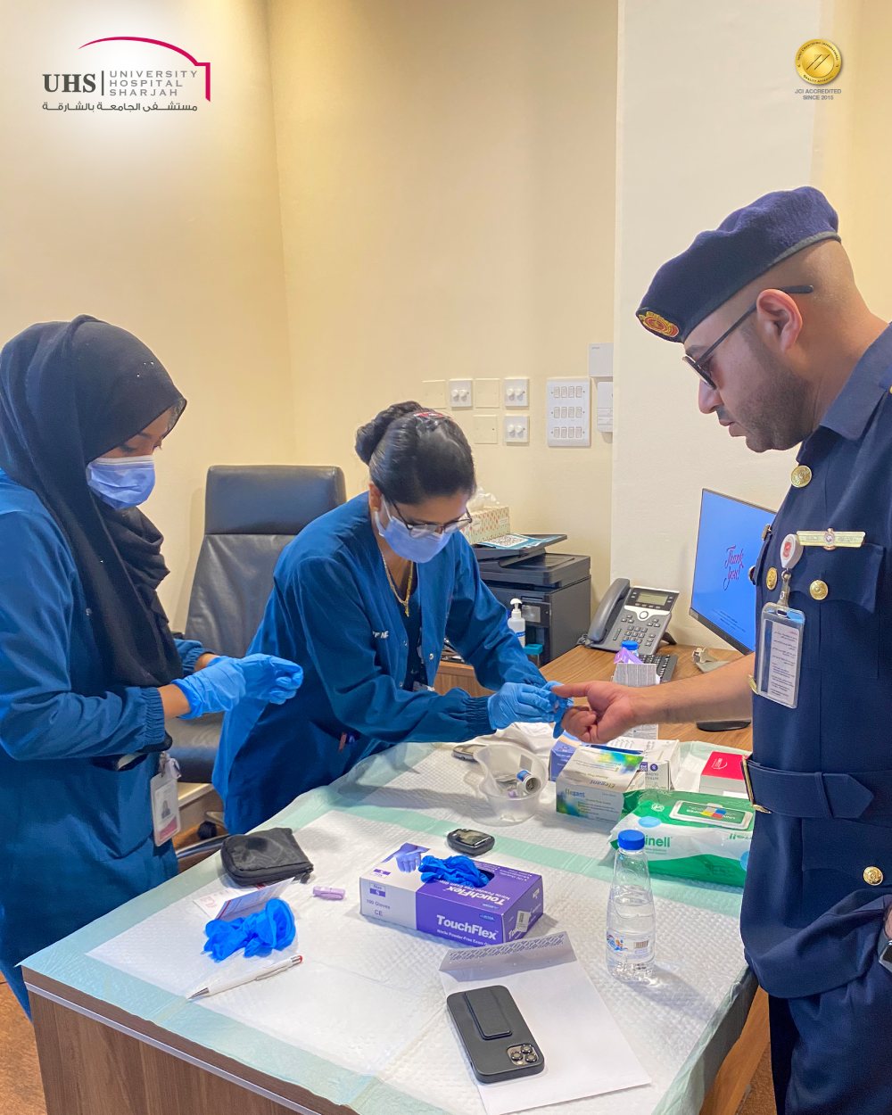 Health Event at the Sharjah Customs