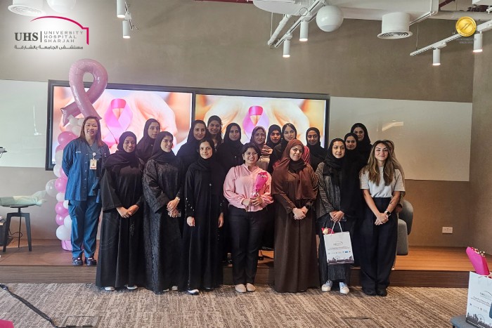 Breast Cancer Awareness at Sheraa Entrepreneurship Center, Sharjah