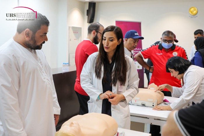 CPR Workshop at the Sharjah Sports Club