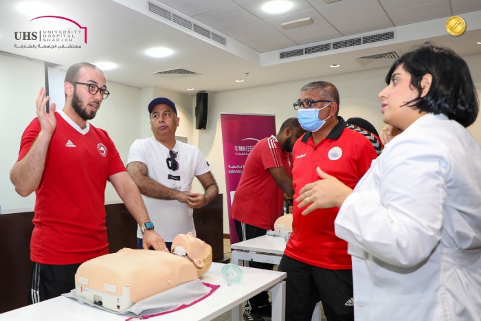 CPR Workshop at the Sharjah Sports Club