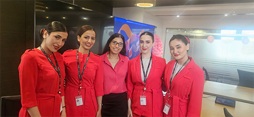 Breast Cancer Awareness Event at Air Arabia headquarter