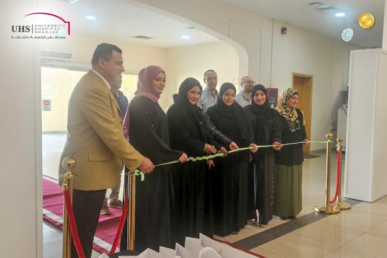 The Health Awareness Exhibition " Stay Healthy 5 " at the University of Sharjah