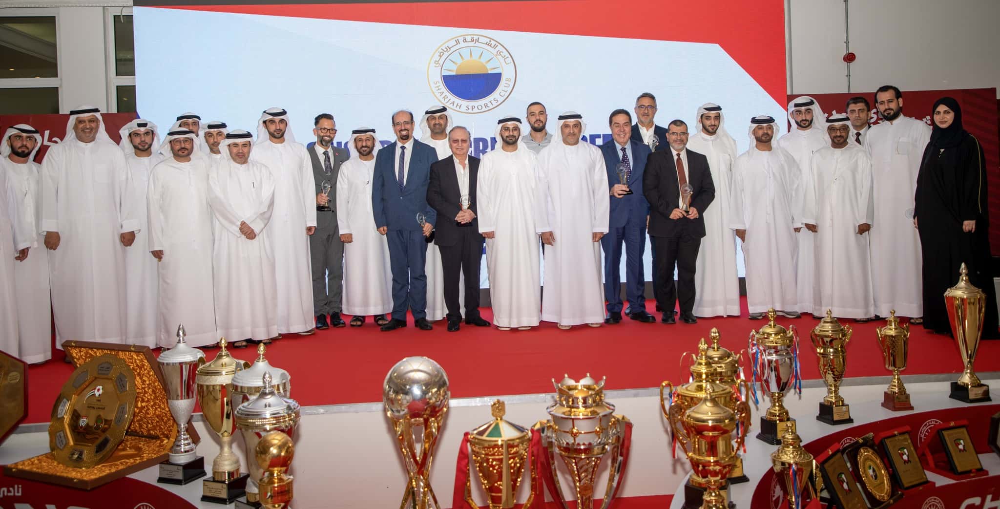  Sharjah Sports Club Sponsor Honoring Ceremony.