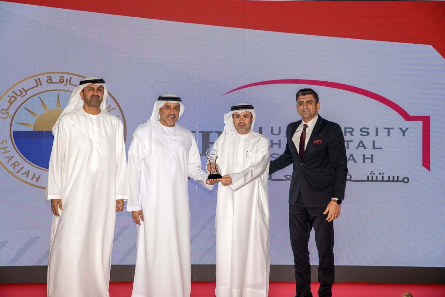  Sharjah Sports Club Sponsor Honoring Ceremony.