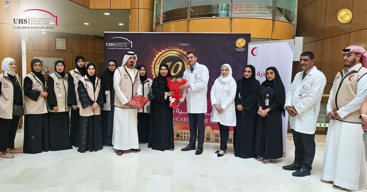 Patient happiness initiative from the UAE Red Crescent Authority