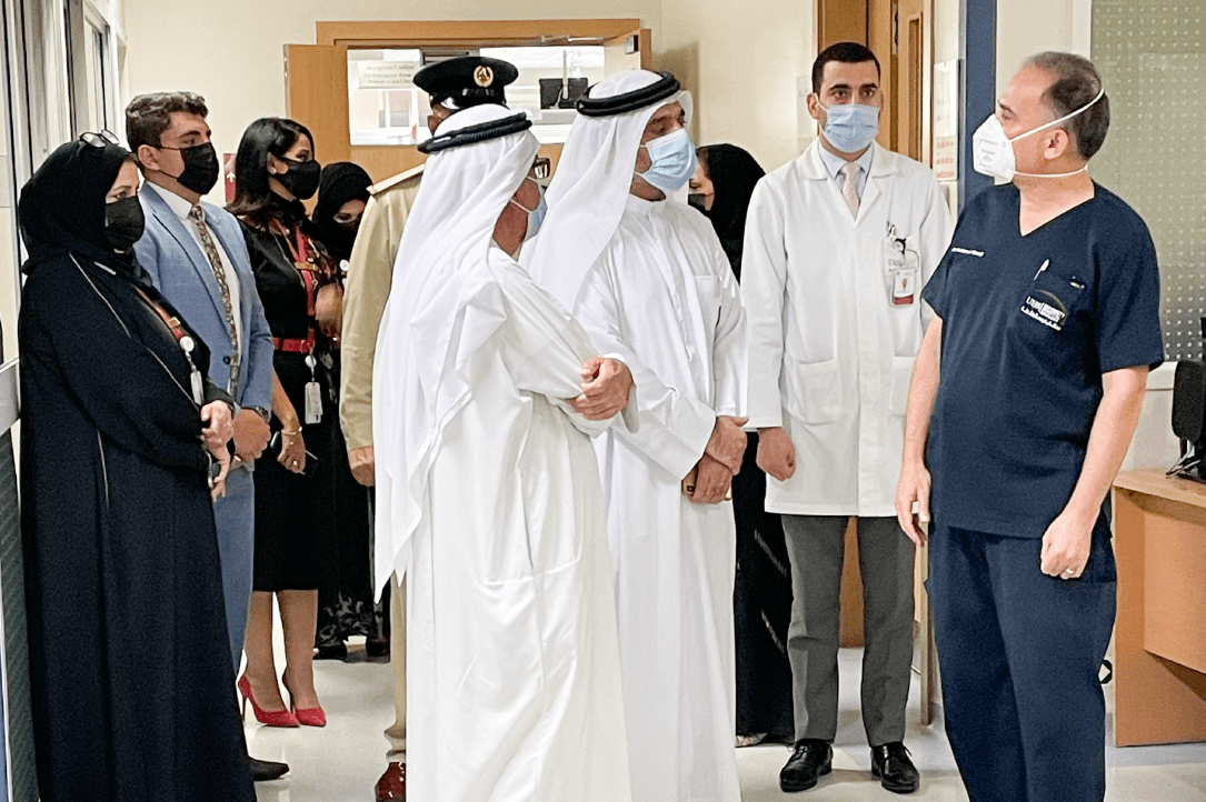  زيارة وفد من شرطة دبي