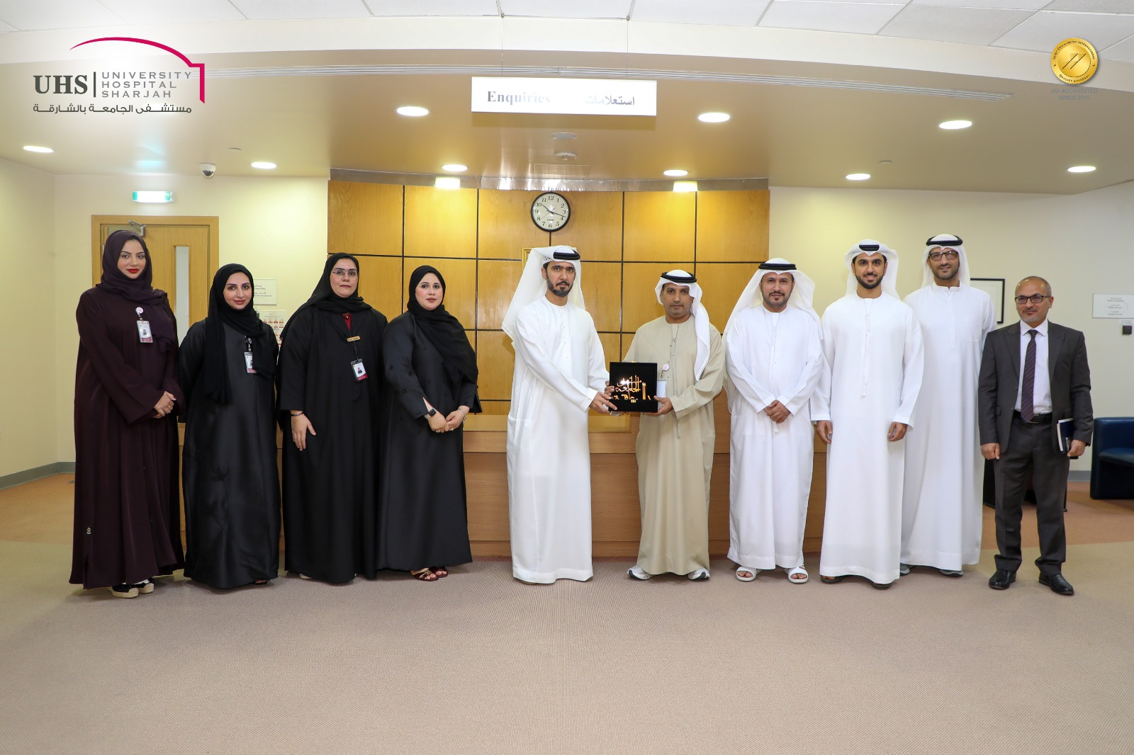 Visit of a Delegation from Sheikh Khalifa Medical City