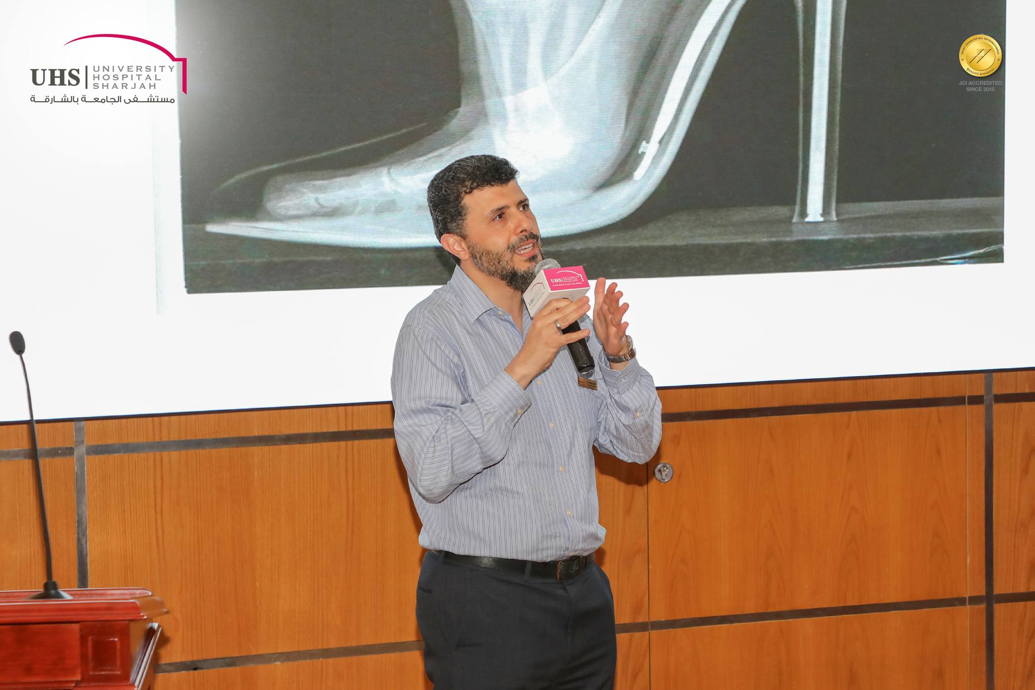 Awareness lecture on "Know How to Look After Your Joints"