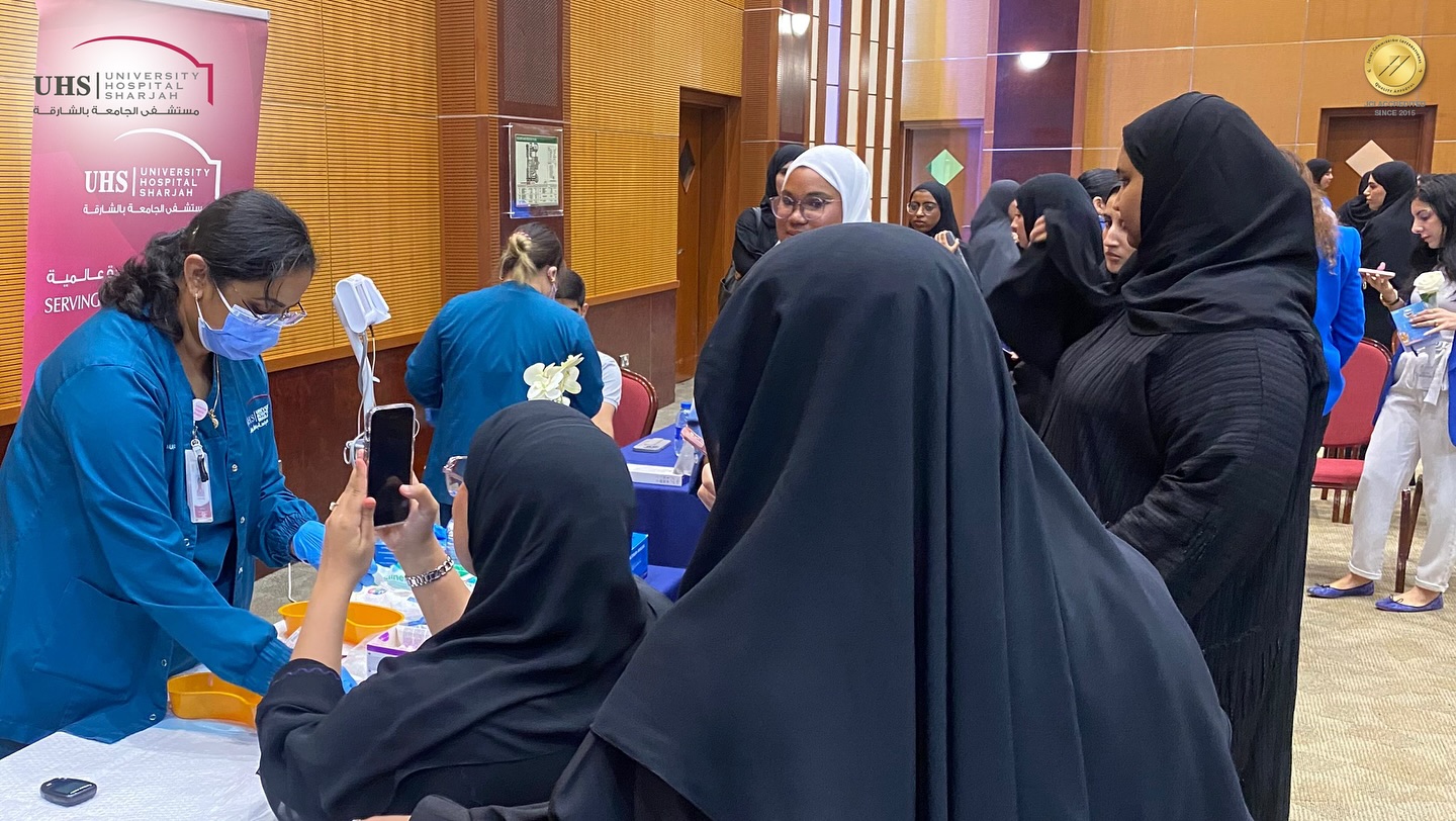 World diabetes day celebration in Higher Colleges of Technology