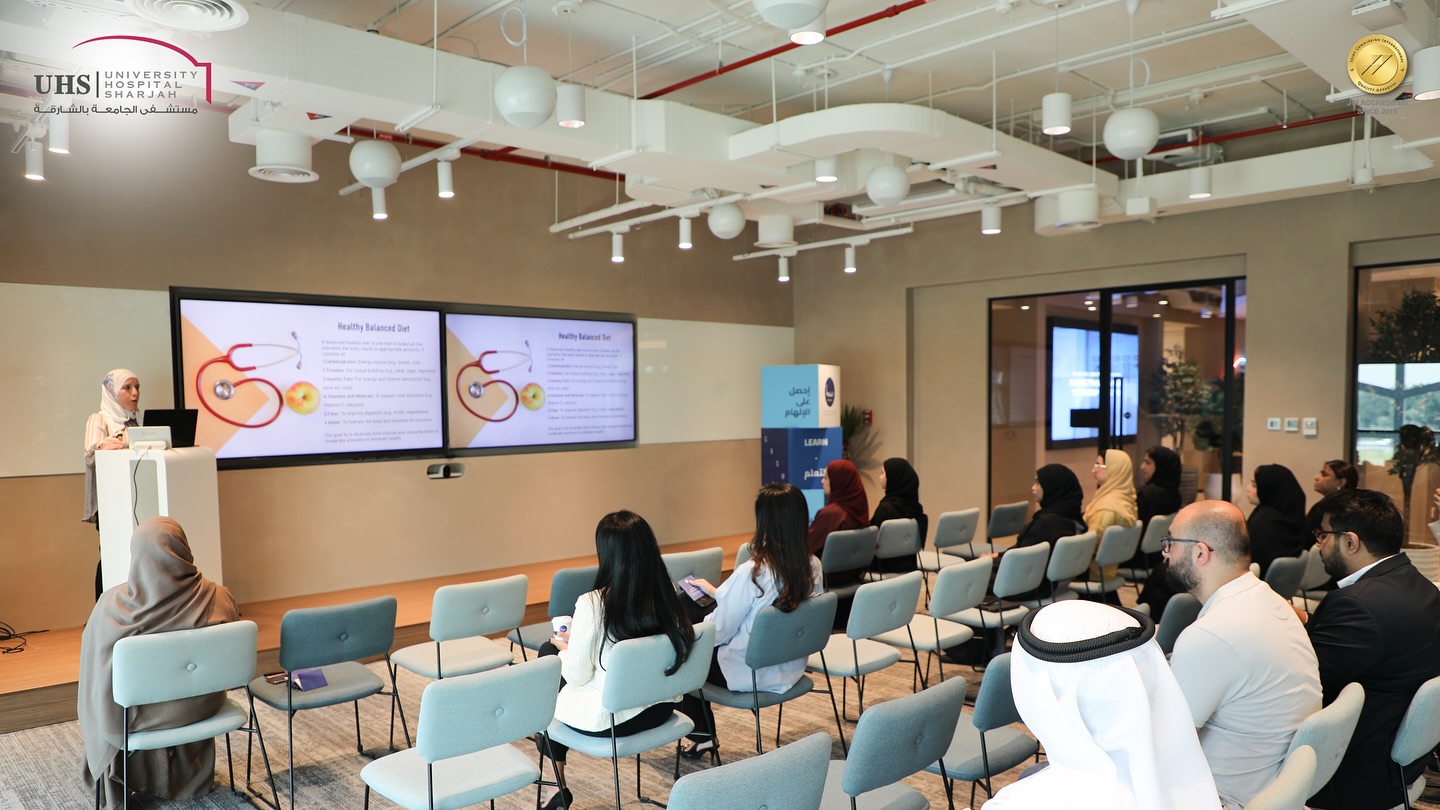 healthy nutrition Event at Shara'a Center for Entrepreneurship in Sharjah