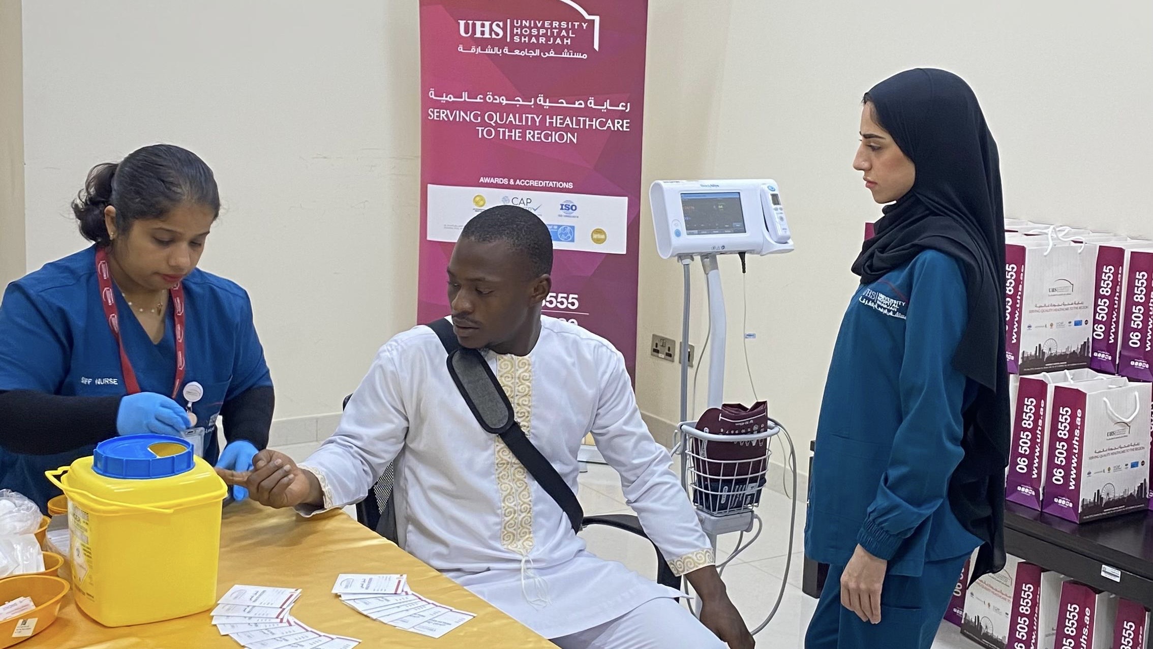 Al Qasimia University open medical day exhibition