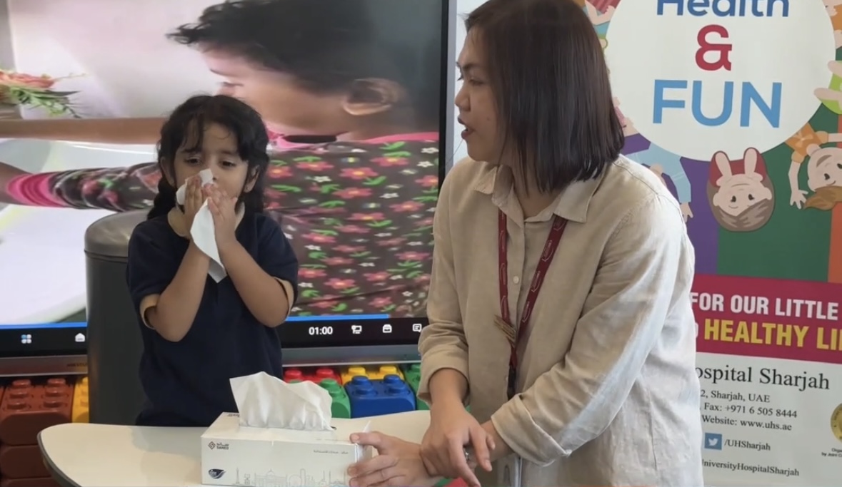 Hand Washing Day activity in Aliya Nursery