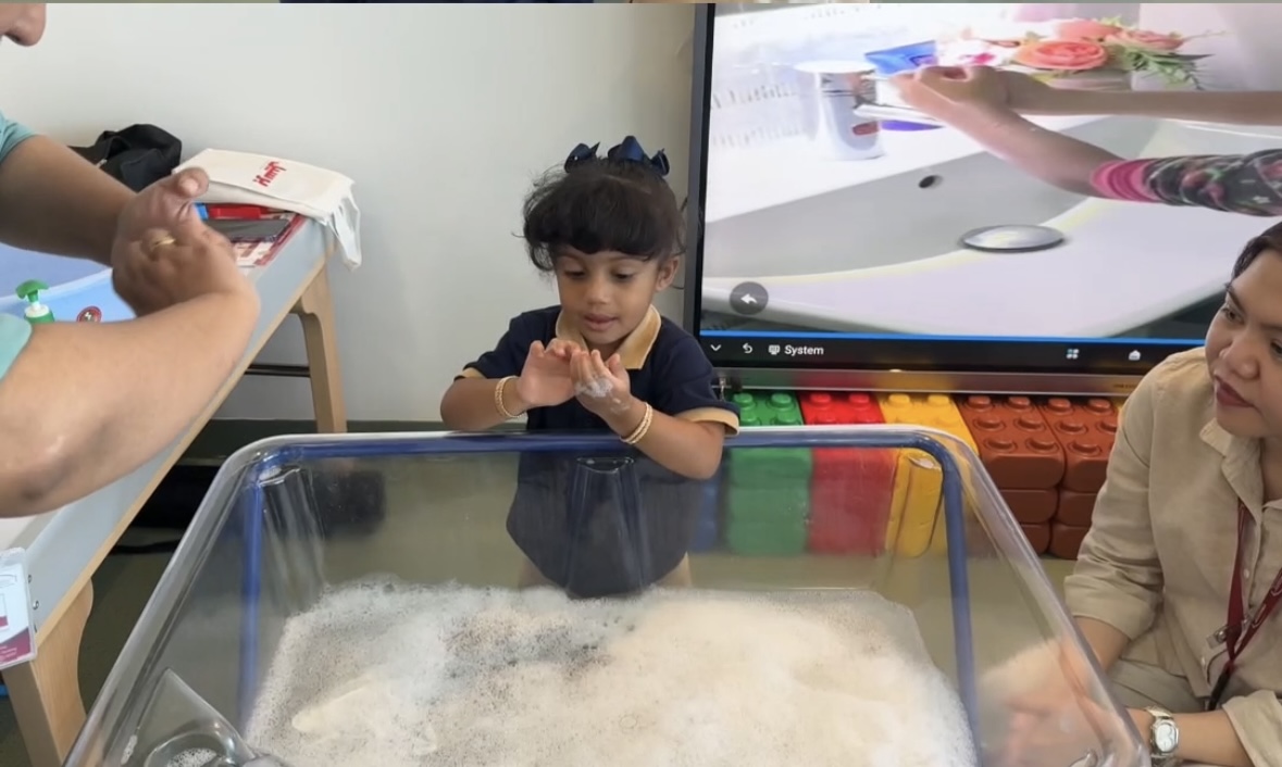 Hand Washing Day activity in Al Suyouh Nursery