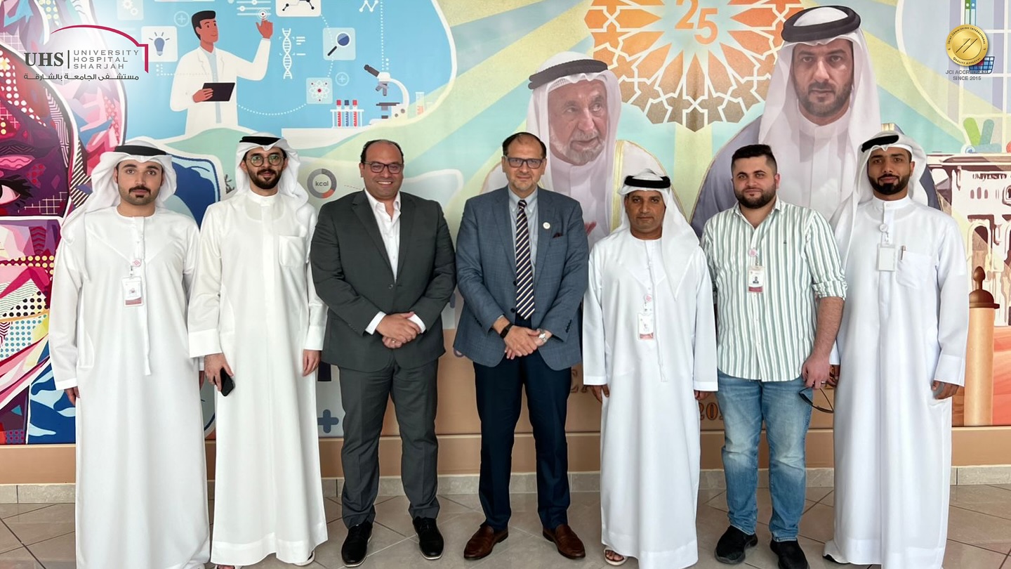 Visit of Dr. Khalifa Al Nuaimi, CEO, UHS to the College of Health Sciences: