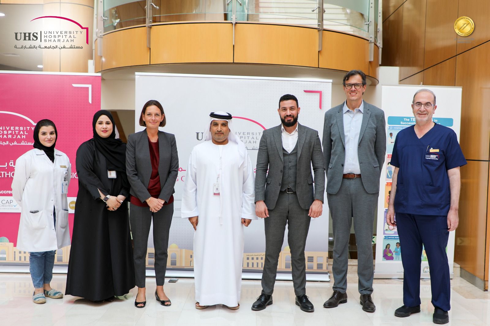 Visit of a Delegation from the Dana-Farber Cancer Institute