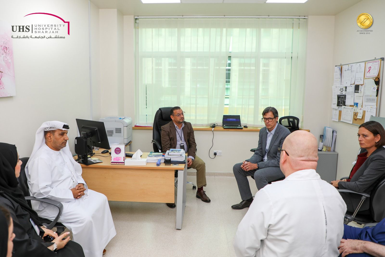 Visit of a Delegation from the Dana-Farber Cancer Institute